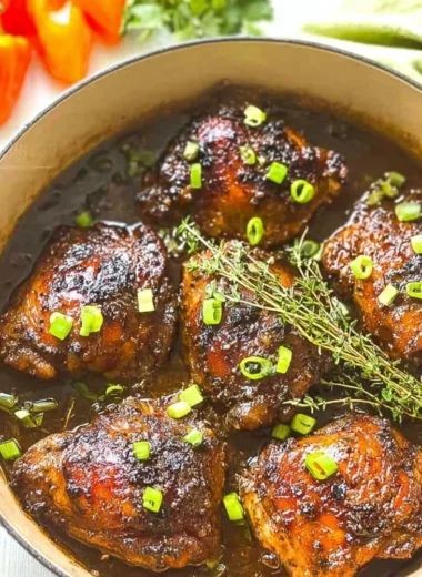 Slow cooker jerk chicken recipe with flavorful spices and tender meat