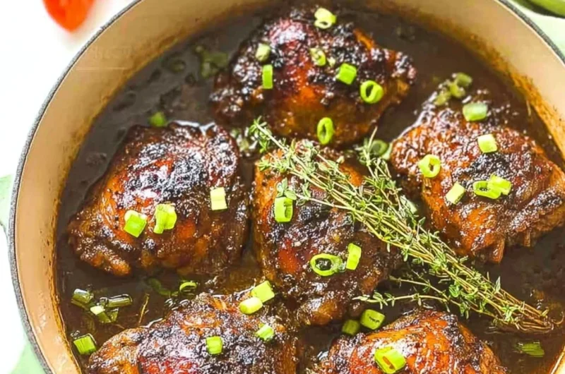 Slow cooker jerk chicken recipe with flavorful spices and tender meat