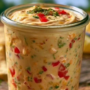 Delicious Rotel Ranch Dip served with tortilla chips for a tasty snack