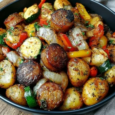 Delicious cowboy stir fry with colorful vegetables and tender beef