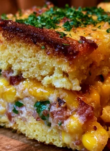 Delicious and flavorful casserole dish ready to serve