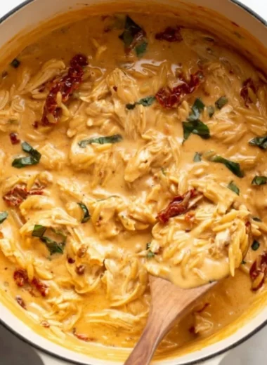 A delicious plate of Marry Me Chicken with herbs and creamy sauce