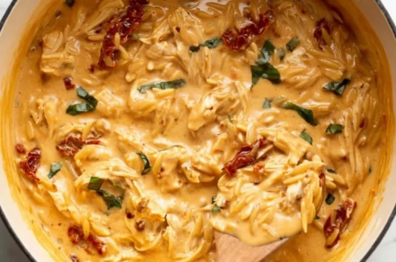 A delicious plate of Marry Me Chicken with herbs and creamy sauce
