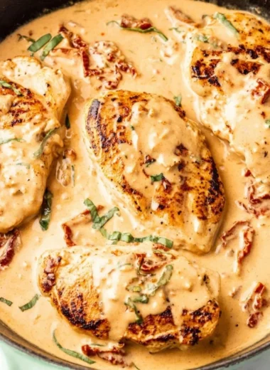 Delicious Marry Me Chicken Orzo recipe with creamy sauce and herbs