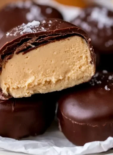 Peanut Butter Yogurt Bites snack recipe with creamy yogurt and peanut butter