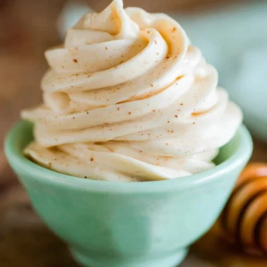 Whipped Cinnamon Honey Butter spread on warm toast