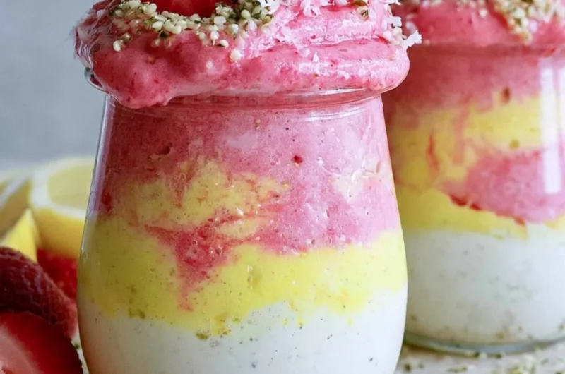 Lemon ginger shots in a glass, perfect for immune boost and energy.